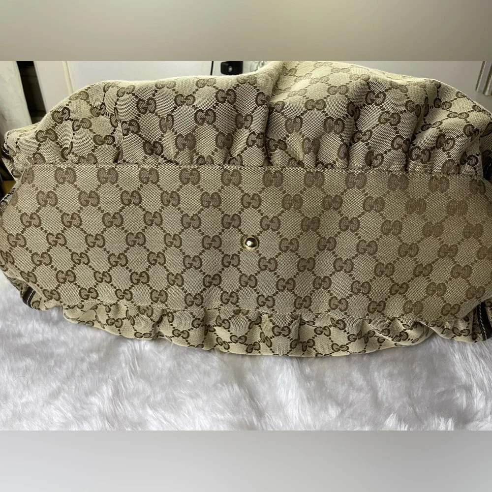 Gucci GG Canvas D Ring Shoulder Bag - Picture 15 of 16